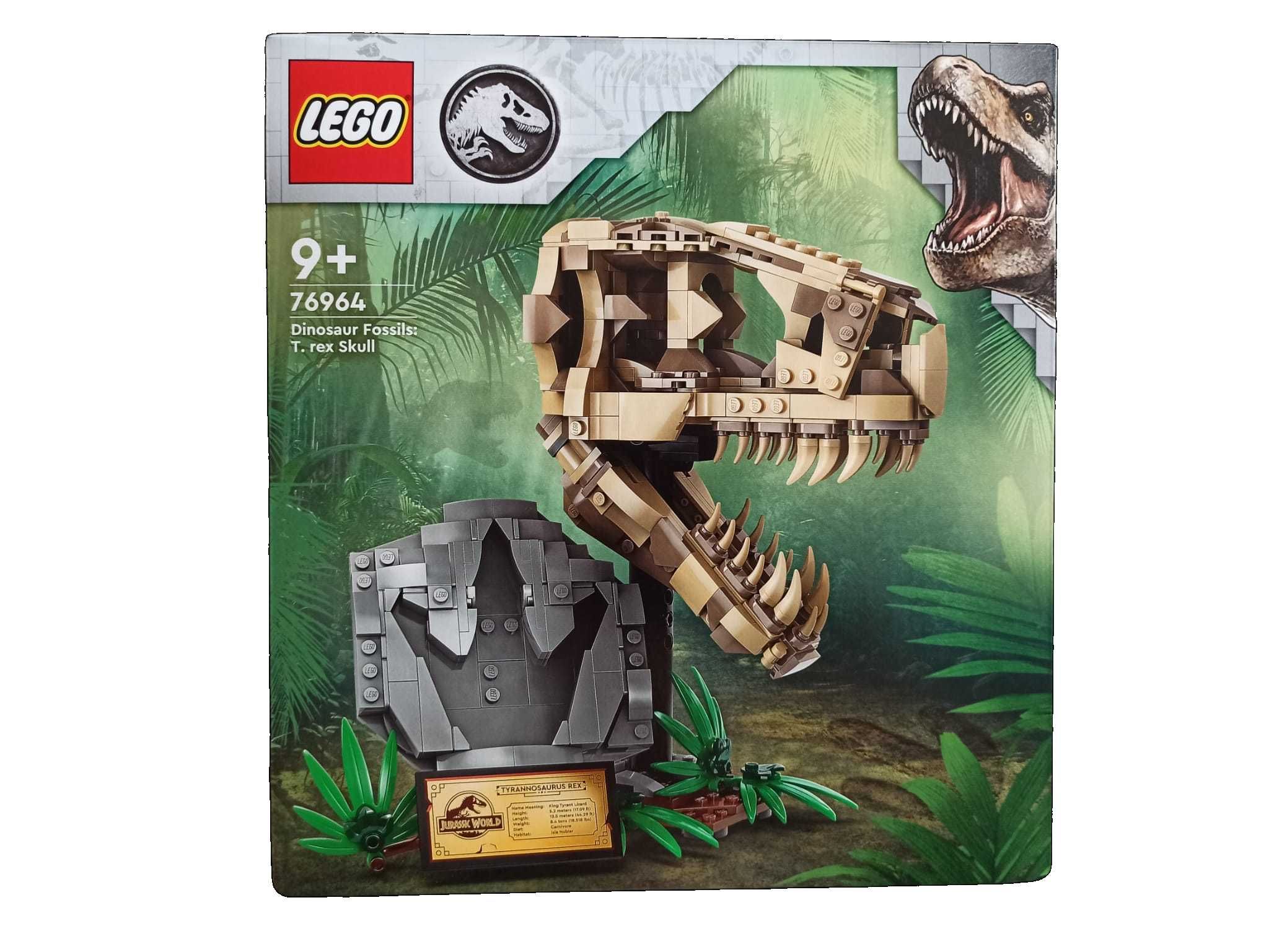 LEGO Jurassic World 76964 Szkielety dinozaurów - czaszka tyranozaura