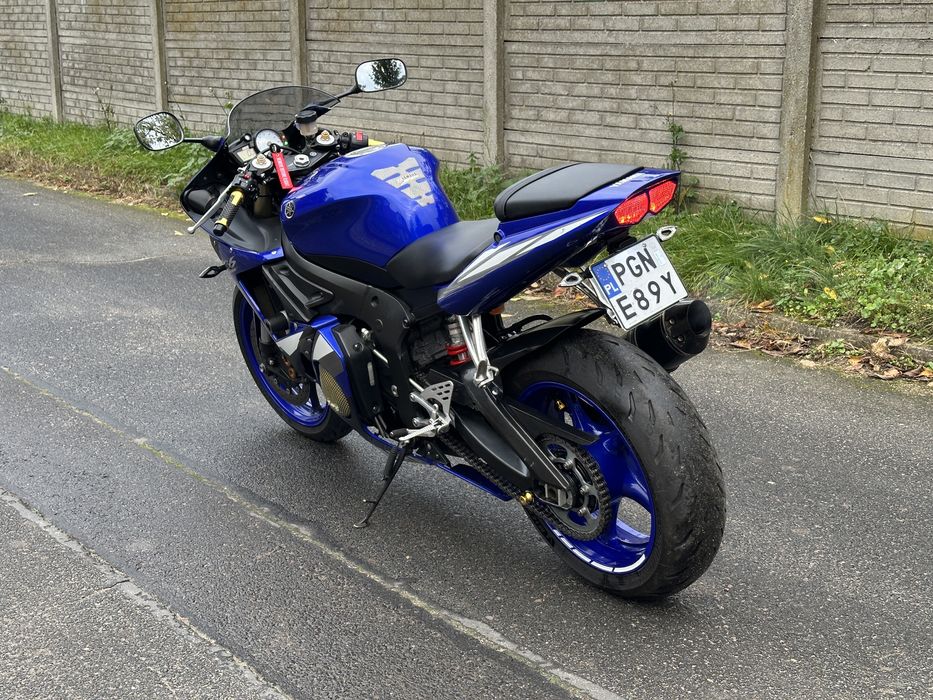 Yamaha YZF R6 zarejestrowana w PL