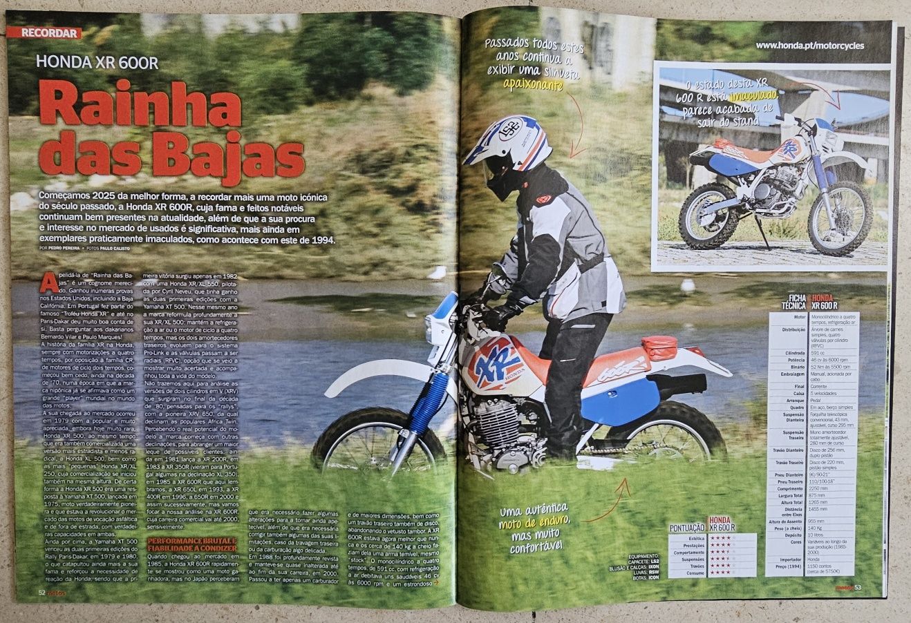Honda XR600 Nacional 1994