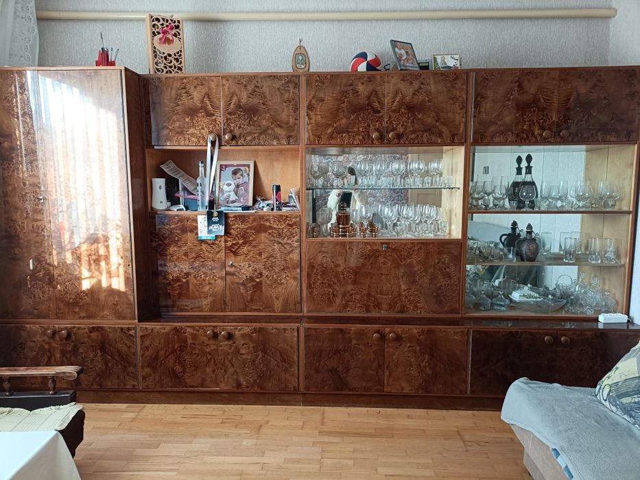 Meblościanka PRL regał vintage