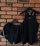 Under Armour _zestaw set szorty top S/36 gym fitness siłownia trening
