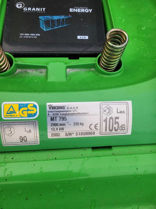 Traktorek kosiarka Viking MT795 hydr V-Twin Briggs. Kosa 122 Polecam