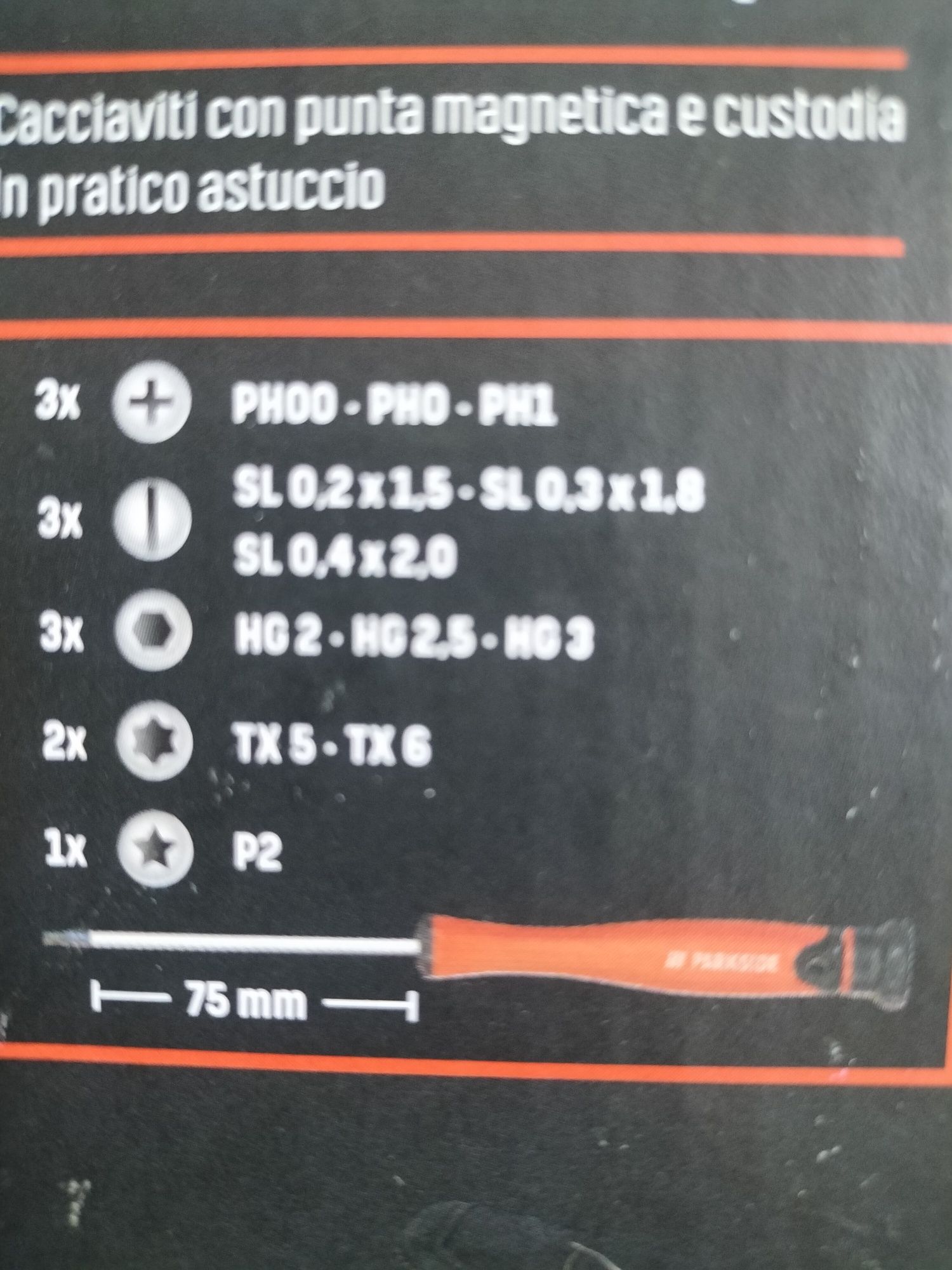 Vendo conjunto Parkside 12peças