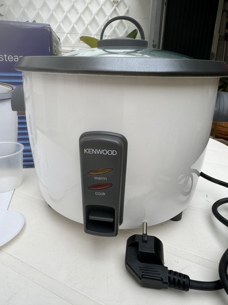 Panela de arroz e vaporizador de legumes - Kenwood - Nova