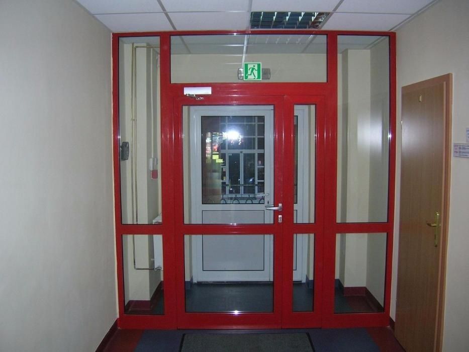 Drzwi aluminiowe wewnętrzne