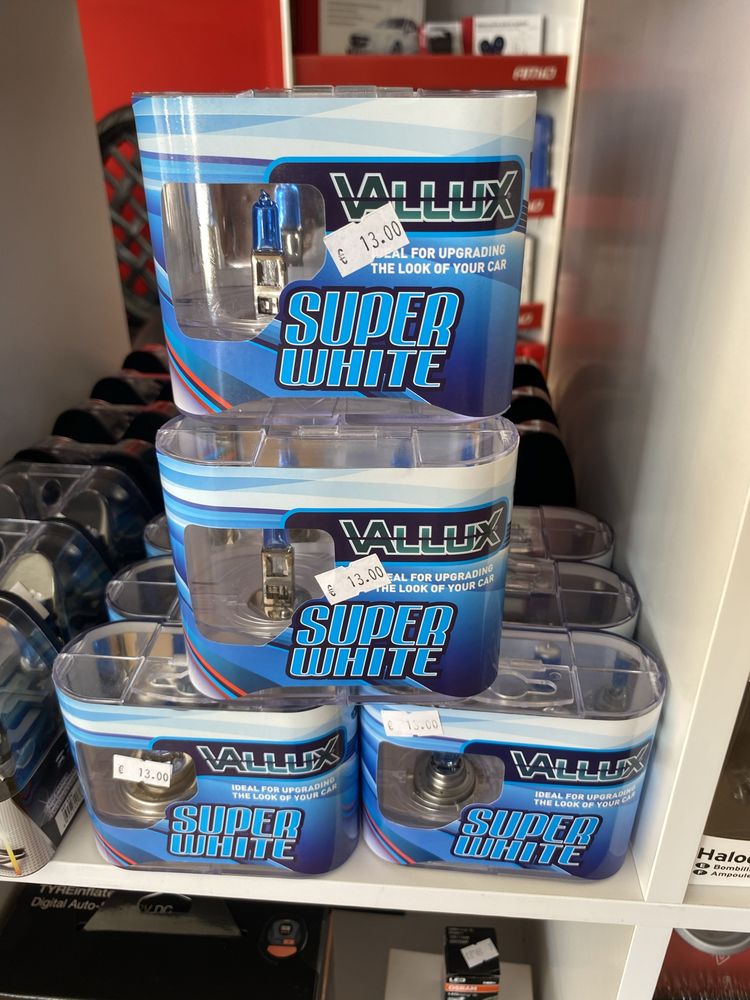 Lampadas vallux super white