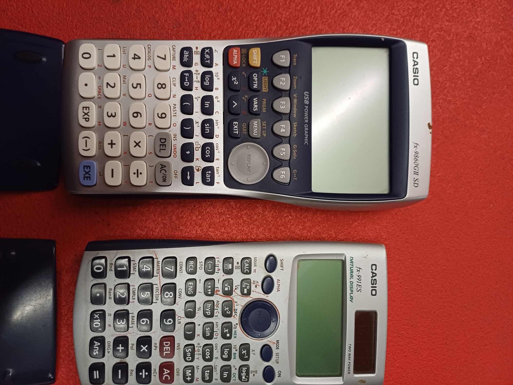 Calculadoras graficas casio