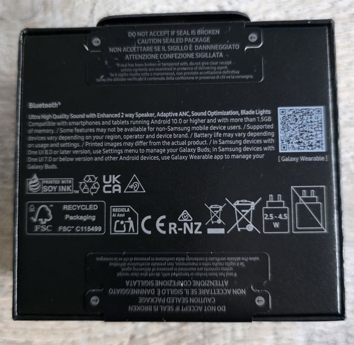 Słuchawki bezprzewodowe Samsung Galaxy Buds 3 Pro NOWE 2 lata gwarancj