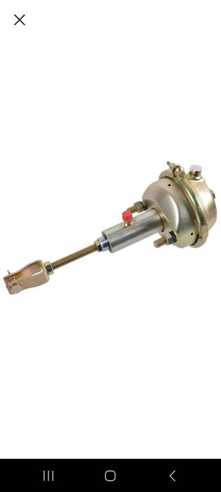 Siłownik hamułcowy hydrauliczno pneumatyczny przyczepa beczkowóz HTS