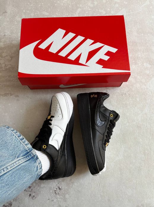 Кросівки Nike Air Force 1 Anniversary Edition Black White (36-45)