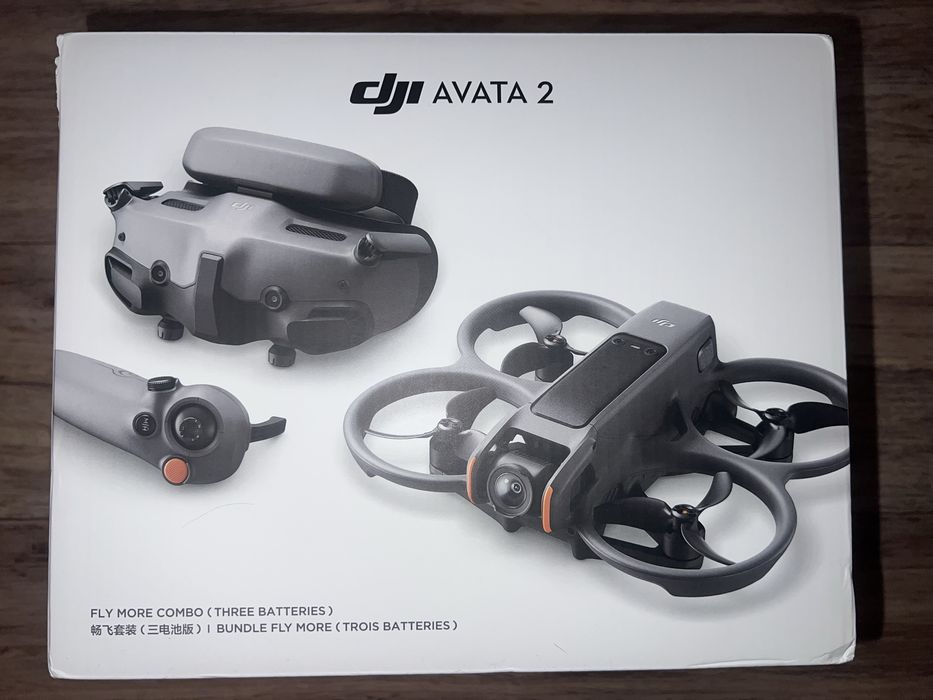 Dji AVATA 2, три акума