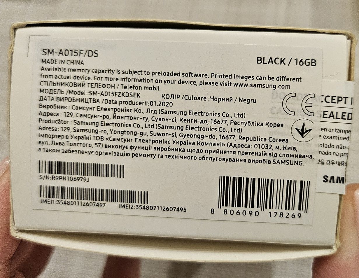 Sumsung Galaxy A01