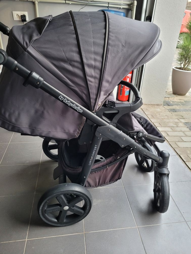 Wózek spacerowy z gondolą Lupo Comfort Baby Design