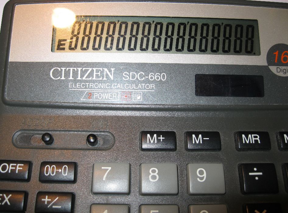 Калькулятор Citizen SDC-660 обмен, Обмін на друге, інше