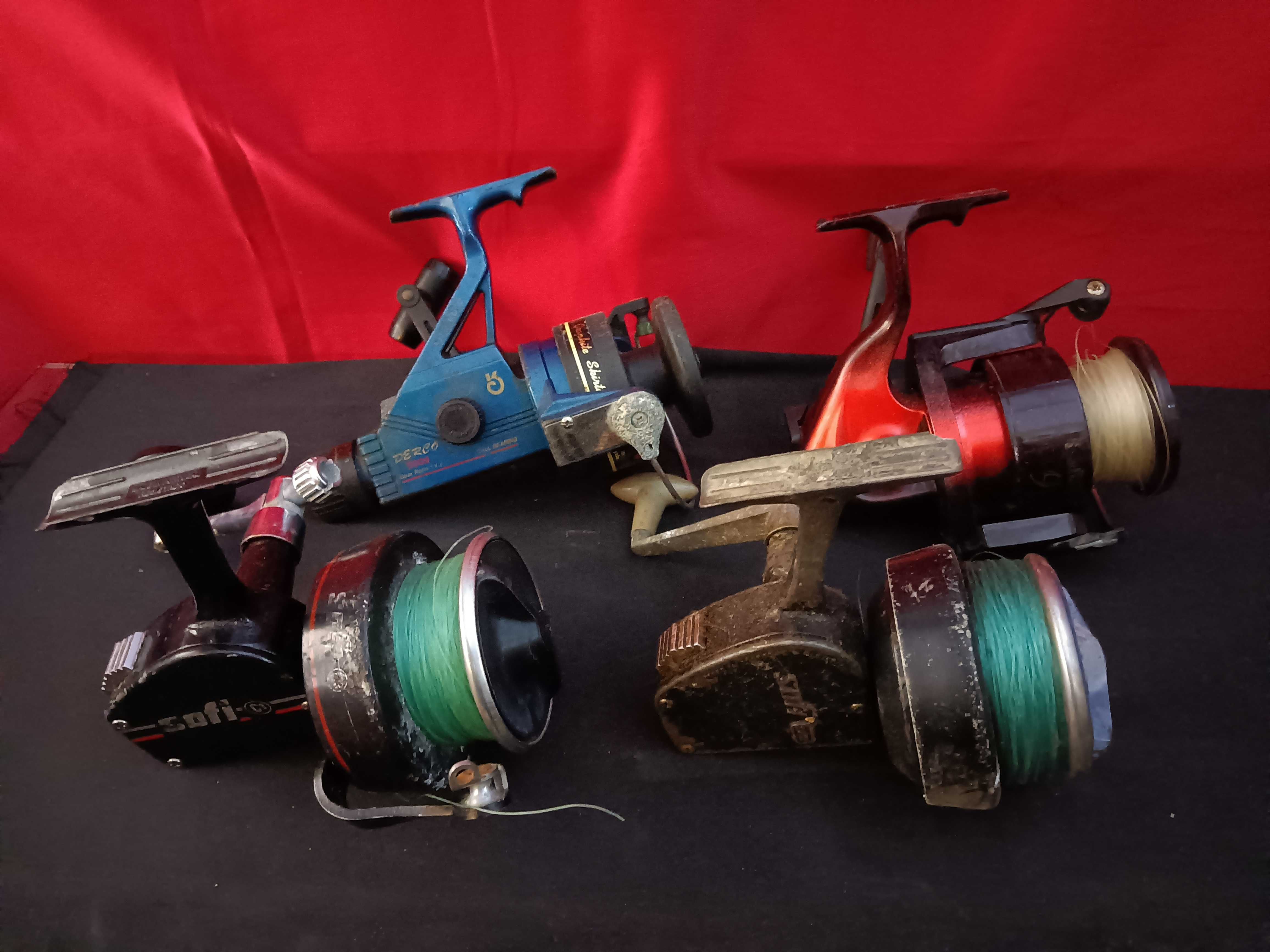 Carretos de pesca sofi , daiwa , ryobi , bretton