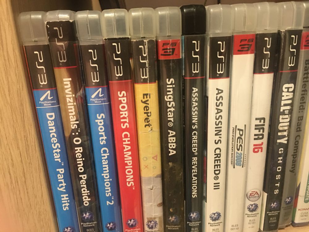 PS3 varios jogos entre 5 e 10 €