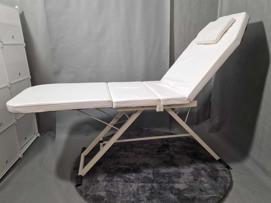 składane przenośne łóżko kosmetyczne, stół do masażu, nowe,