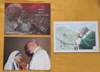 kolekcjonerskie pocztówki Jan Paweł II czyste