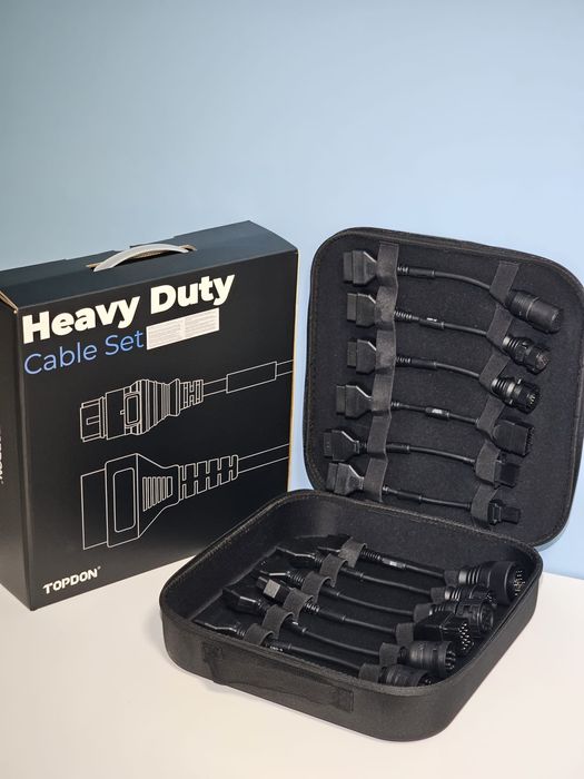 TOPDON Heavy Duty – Kit de Software + Cabos HD (Pesados)