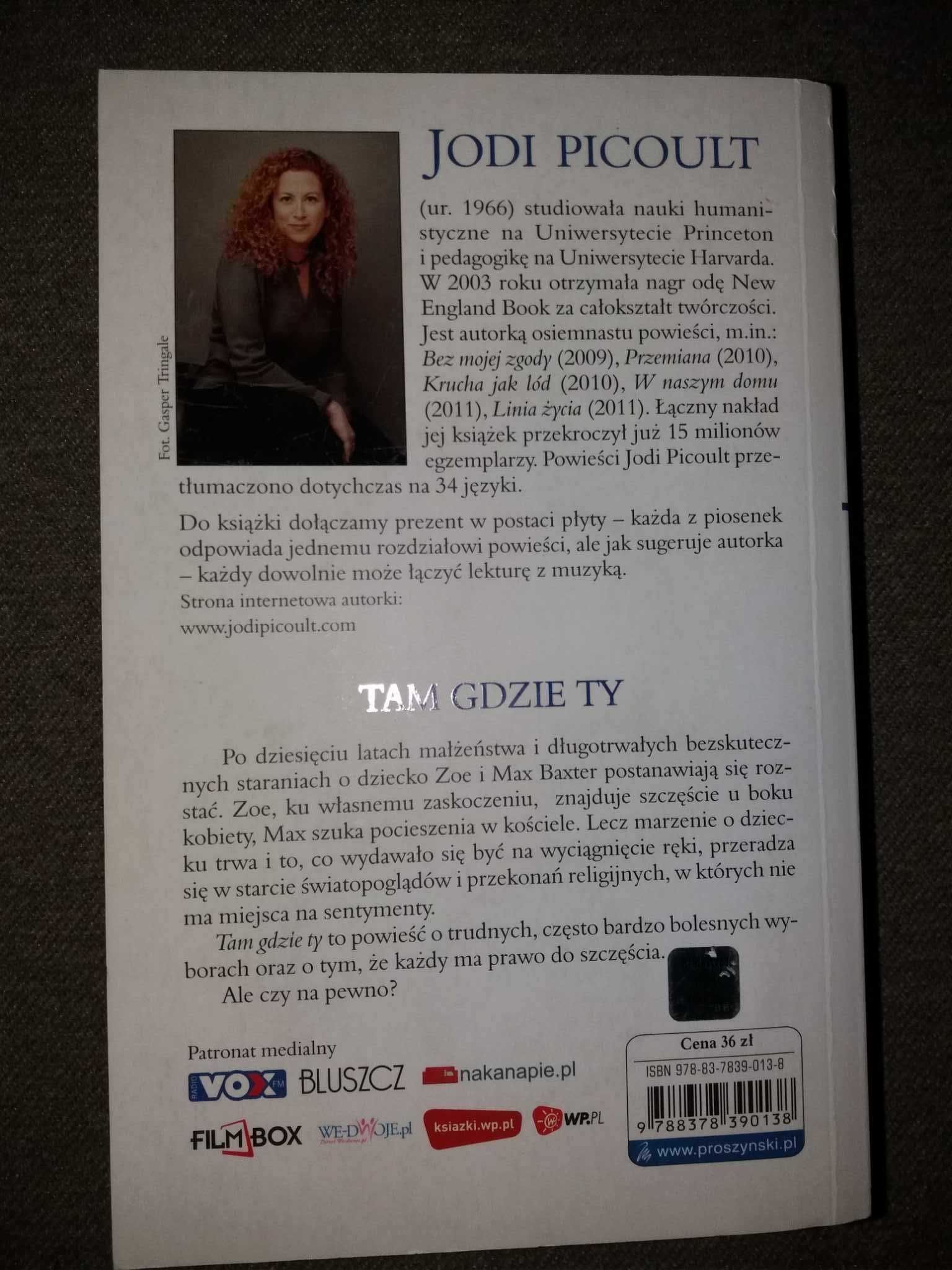 Tam gdzie ty Jodi Picoult książka