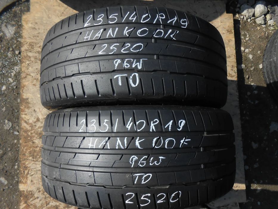 OPONY 235/40R19 HANKOOK VENTUS S1 EVO3 TO DOT 2520 7MM