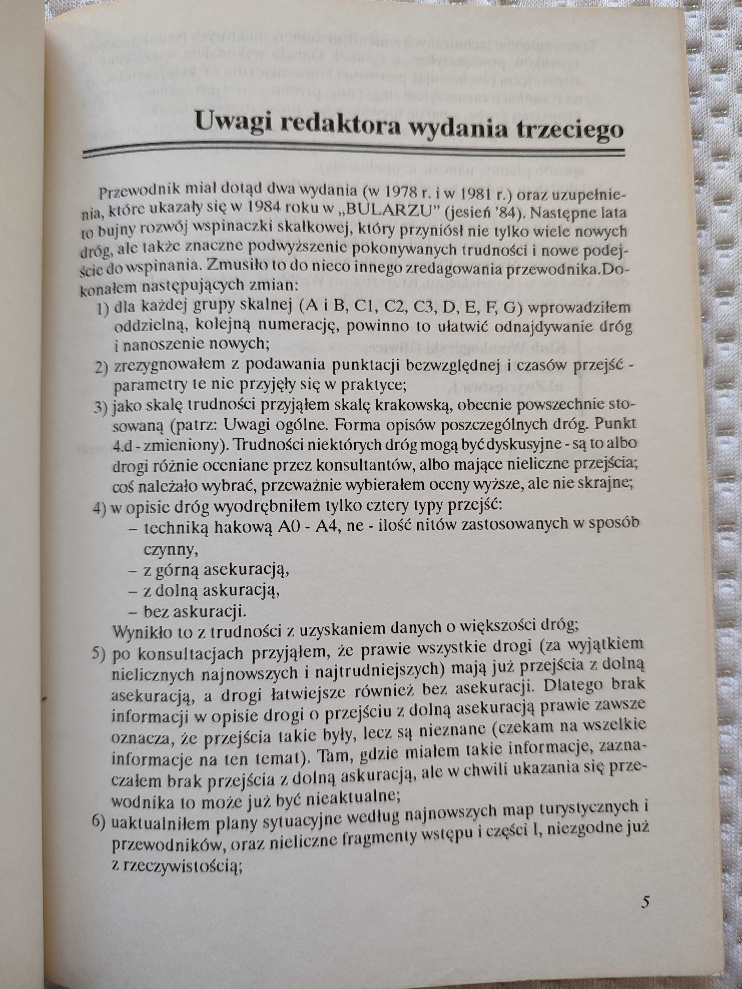 J.M. Kiełkowscy - Skałki rzędkowickie. Przewodnik wspinaczkowy. Wyd. 3