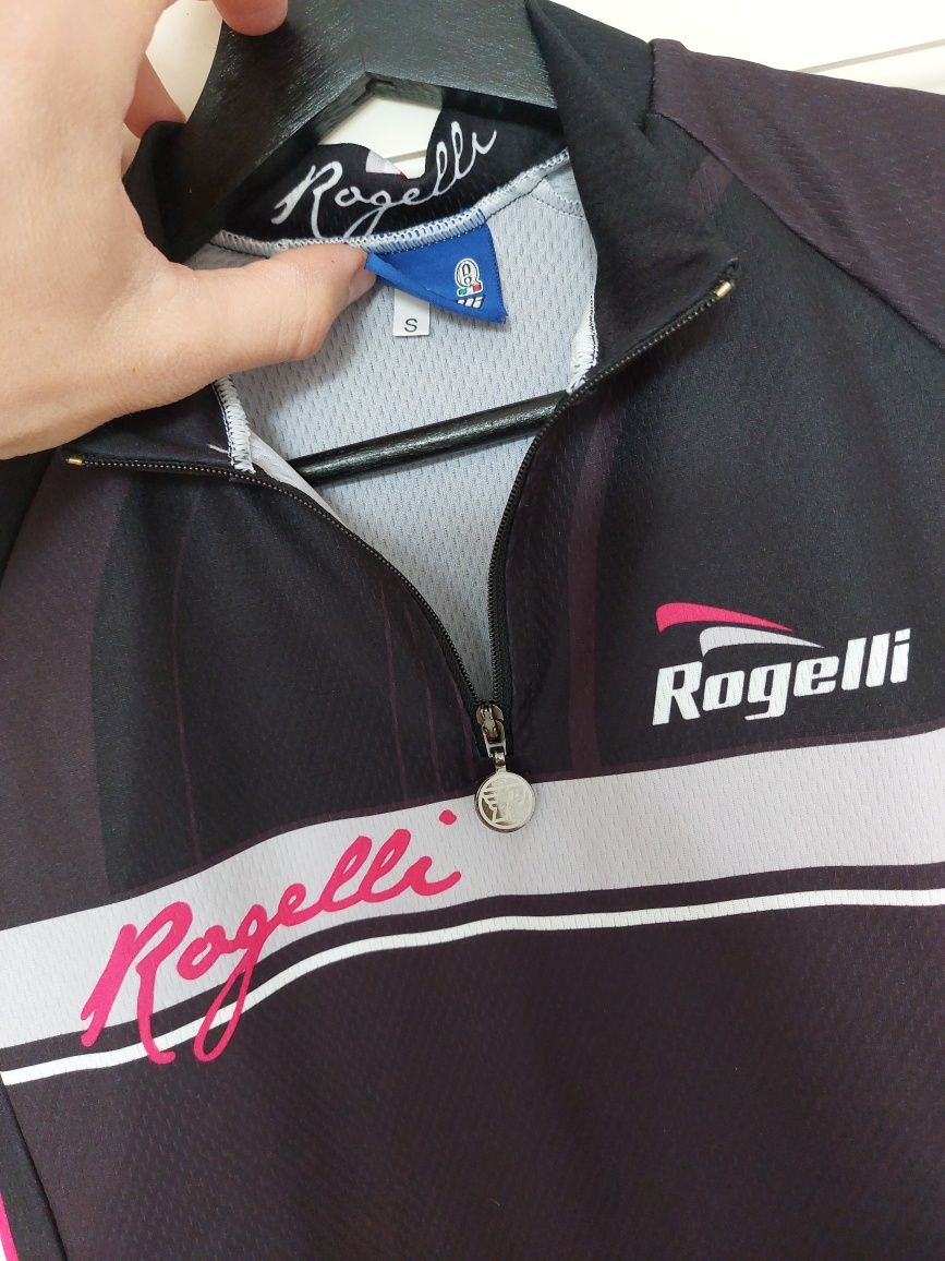 Koszulka kolarska damska Rogelli Italy
