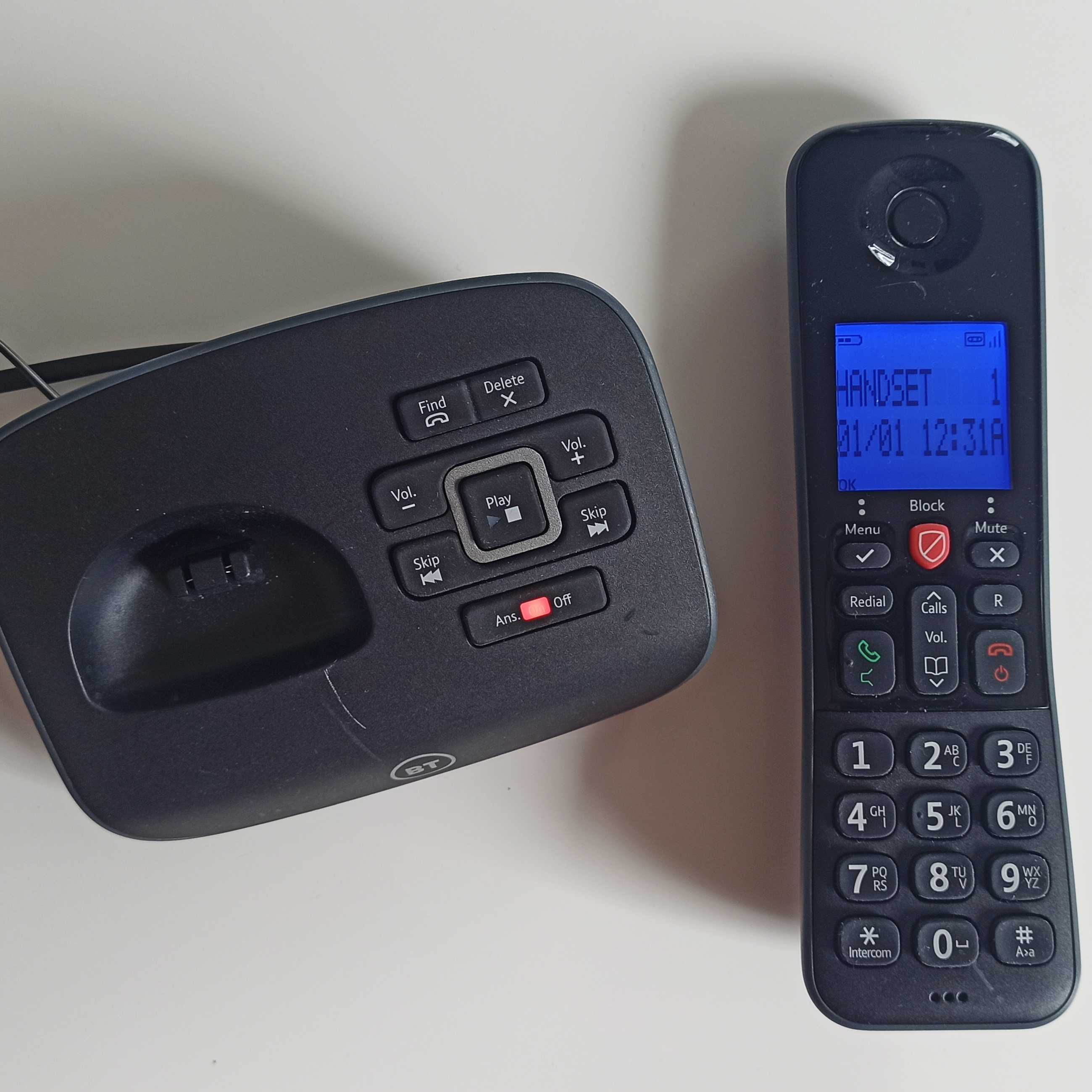 Telefon BT Essential DECT z funkcją TAM