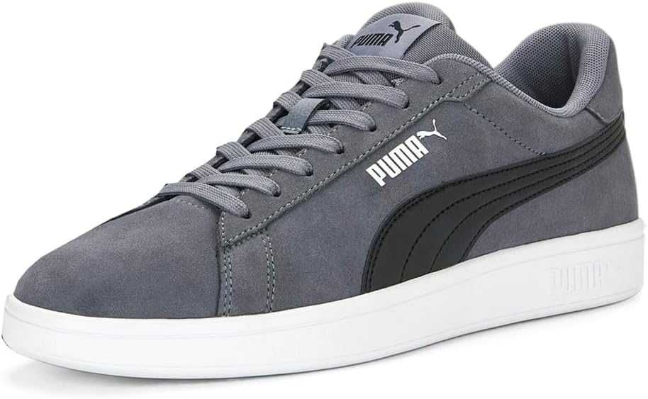 Оригинал US кеды 45 Puma Smash 3.0 Men's Sneakers Grey - Кожа замша