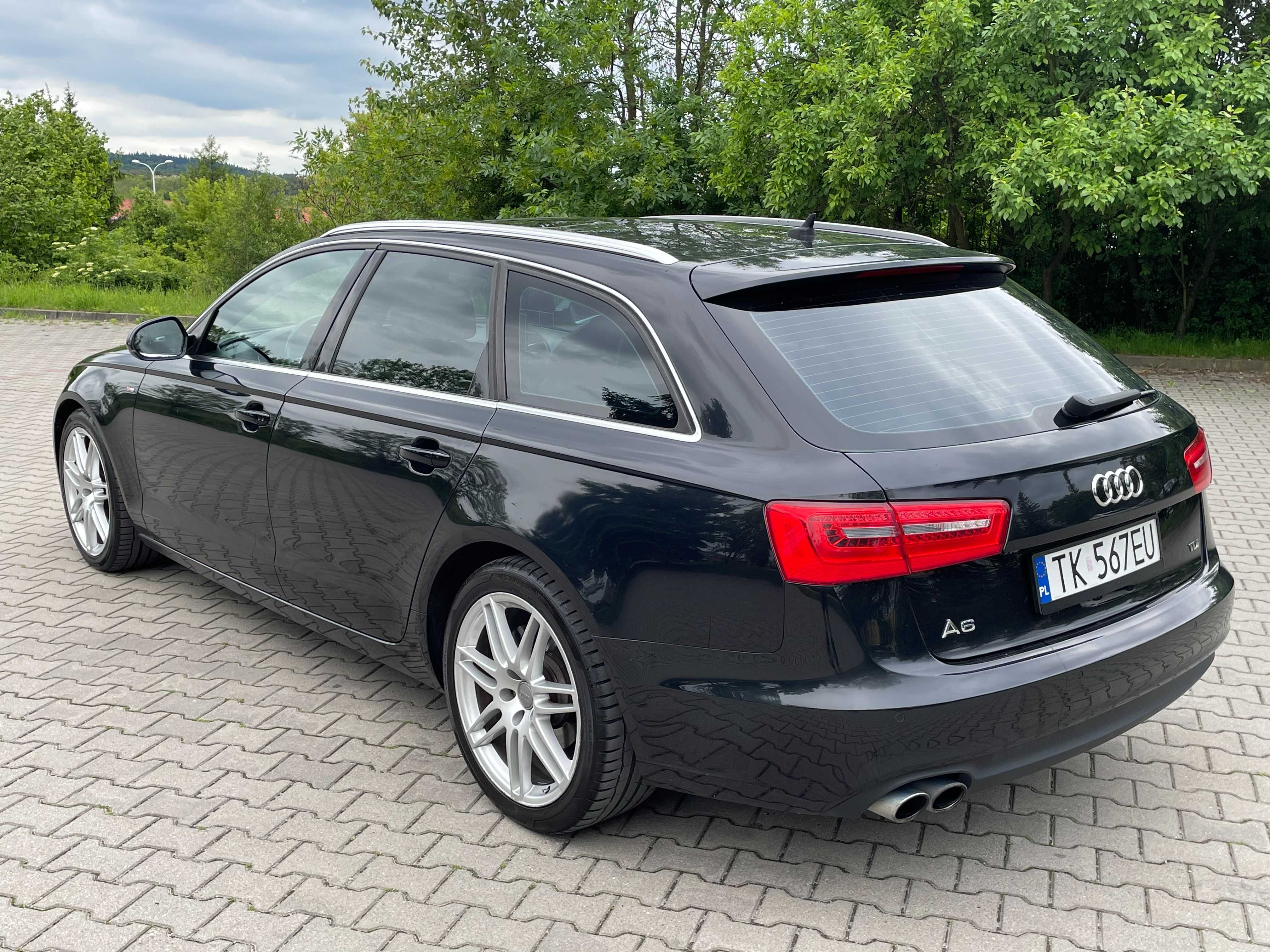 AUDI A6 C7 2.0 TDI 177 koni 2014r. S-Line Automat Led Zadbana
