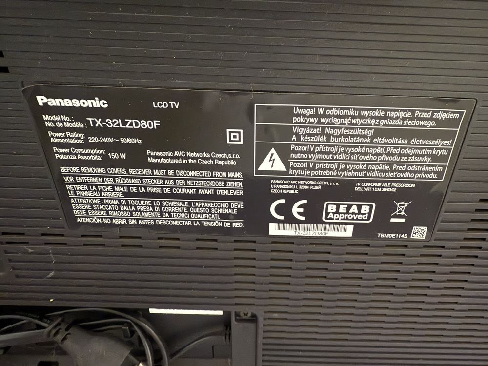 Panasonic TX-32LZD80f