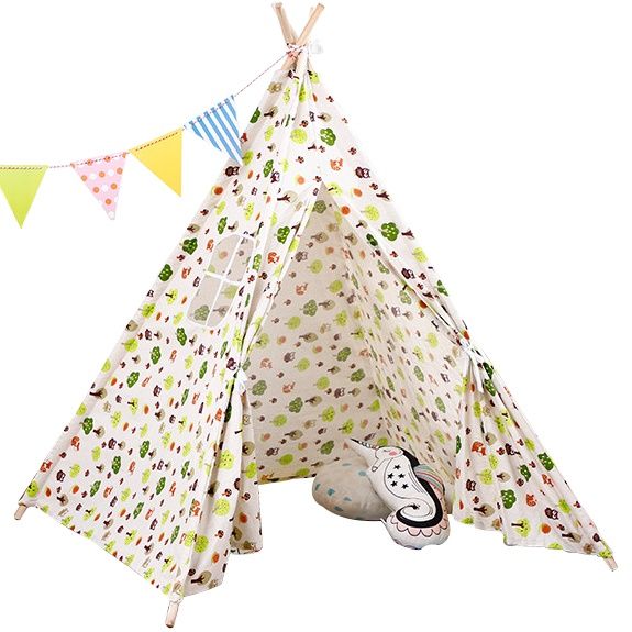 Дитячий намет вігвам 90x80x80 см KRO-110