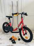 Rowerek biegowy dzieciecy 2w1 Btwin Decathlon 14 cali 3+