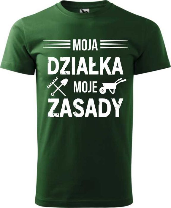 Koszulka dla działkowicza | Działka | 24H | od XS do 5XL* | Aradena®