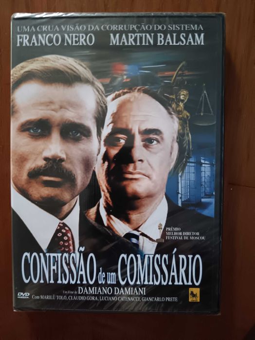 filme dvd original - confissões de um comissário - selado