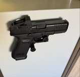 Uchwyt magnetyczny pistolet glock cz i inne do sejfu s1