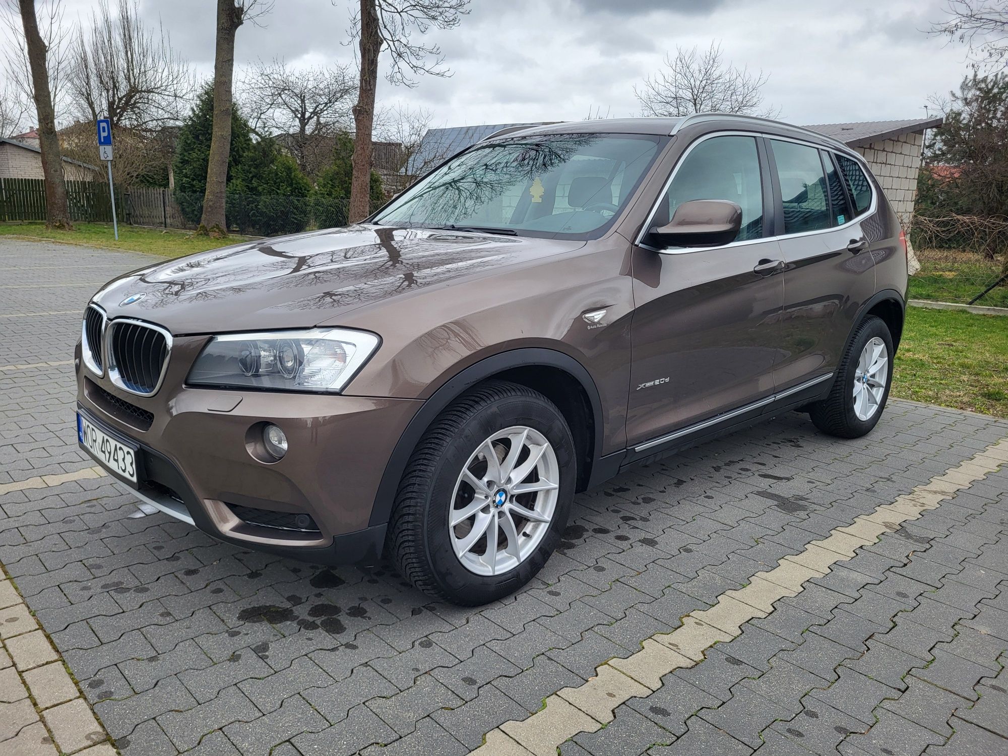 BMW X3 f25, 2011r, 4x4, automat, salon polska, bezwypadkowy