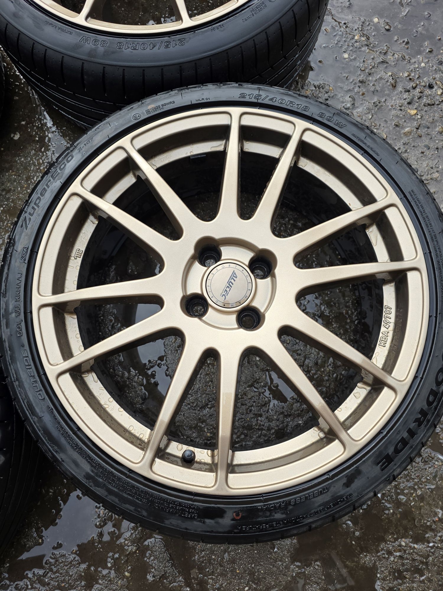 Felgi Alutec Monstr bronze 4x100 18" 7.5j lub z  goodride 215/40 r18