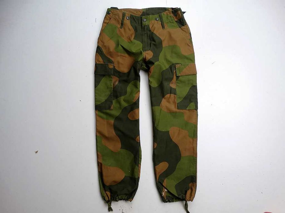 Norweskie Spodnie Wojskowe Camo Combat 50/52 K Norge Norway Army