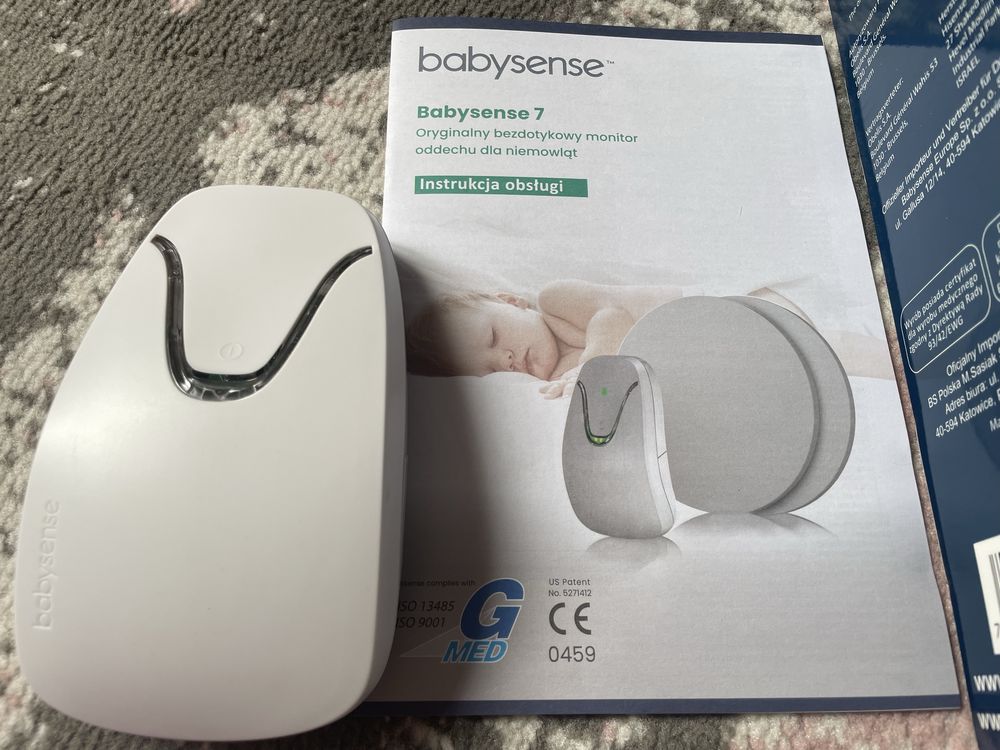 Monitor oddechu dla niemowlakow Babysense 7