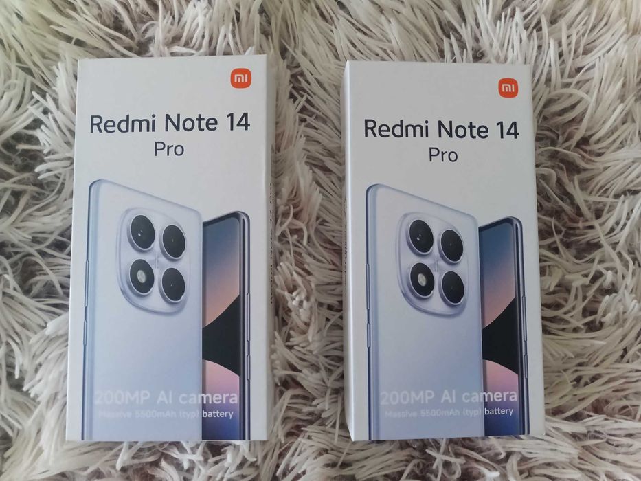 Смартфони  Xiaomi Redmi Note 14 pro 8/256GB black/ Purple нові