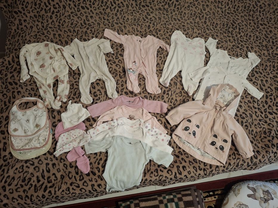 Ubranka dla noworodka rozmiar 56