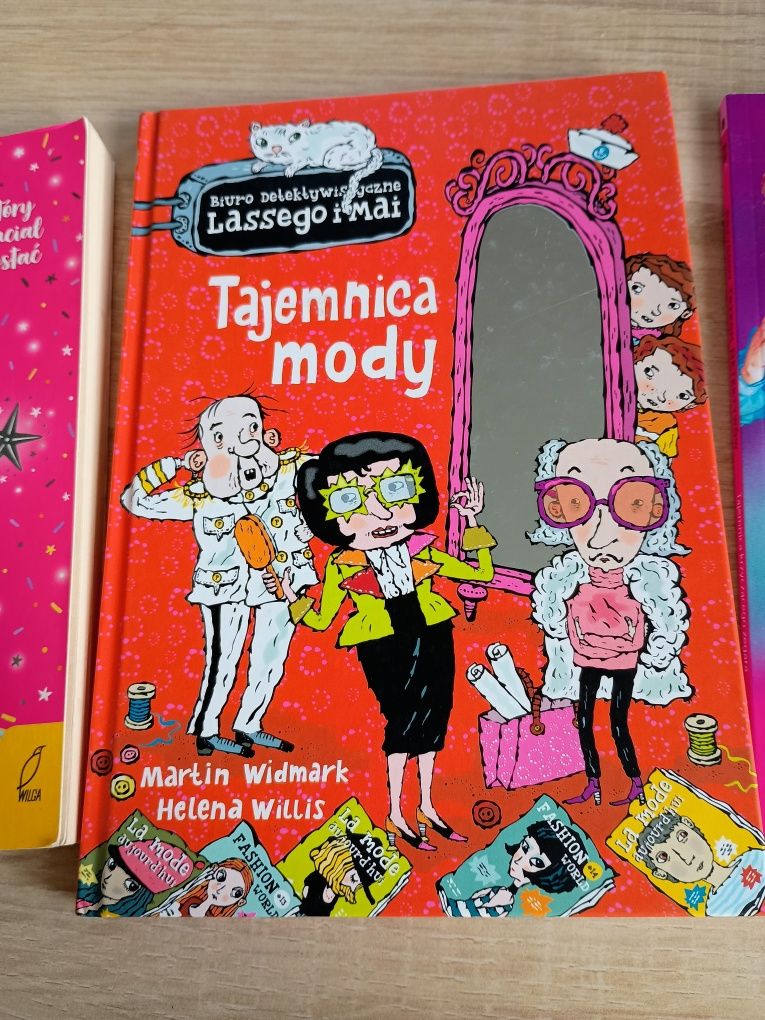 Zestaw książek dla dziewczynki mopsik, tajemnica mody