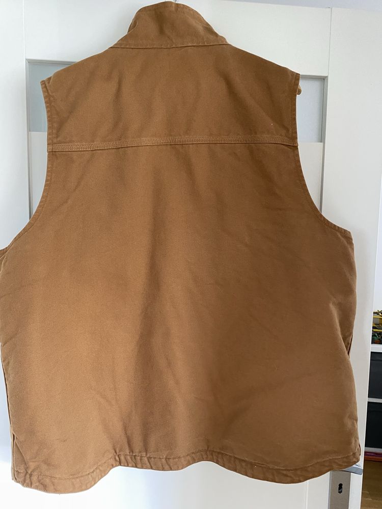 Kamizelka zimowa robocza Carhartt Washed Duck Sherpa