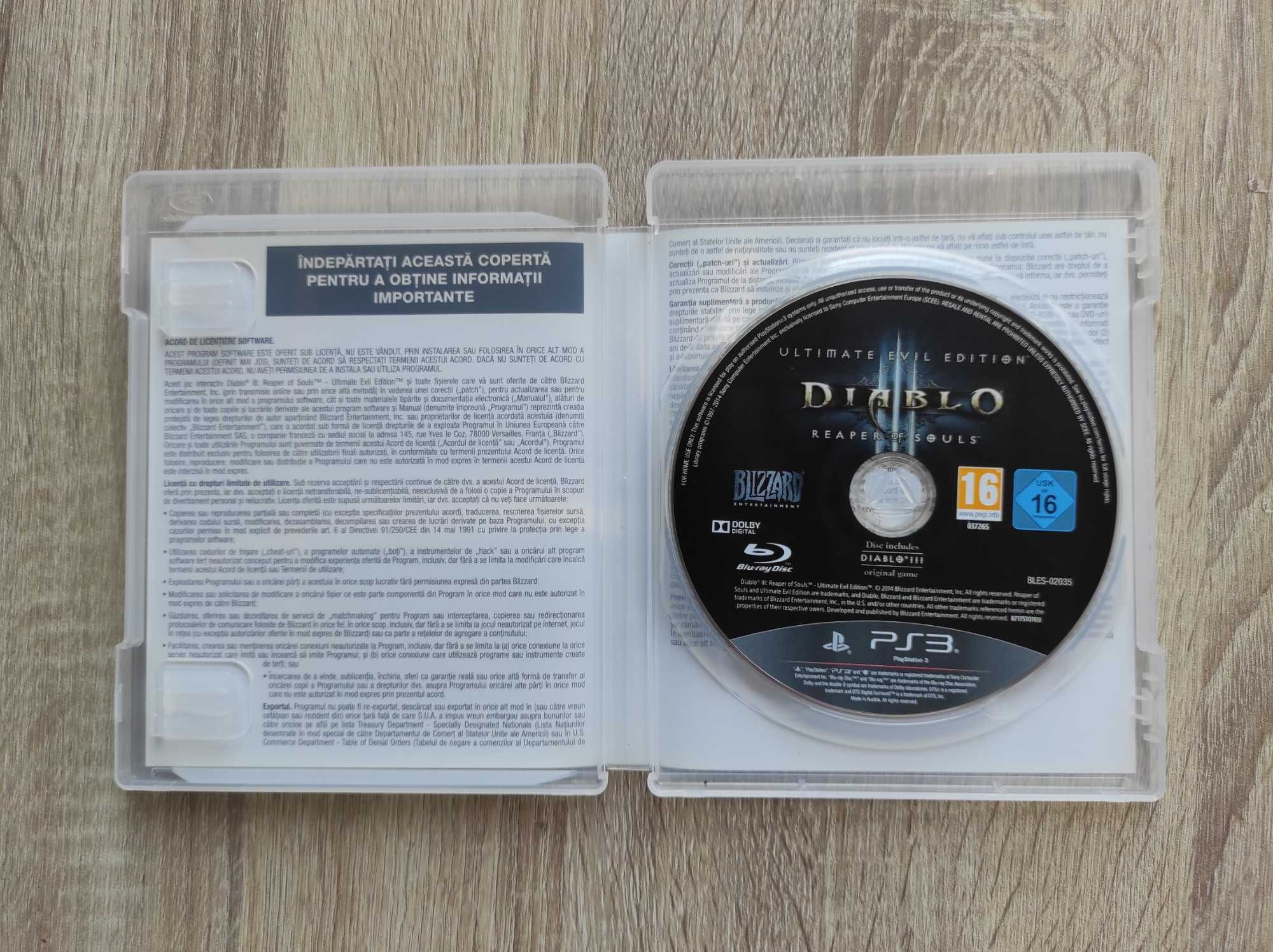 Diablo III Reaper of Souls - PS3 - Stan Płyty BDB