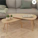 Zestaw stolików kawowych 2 szt NOWE