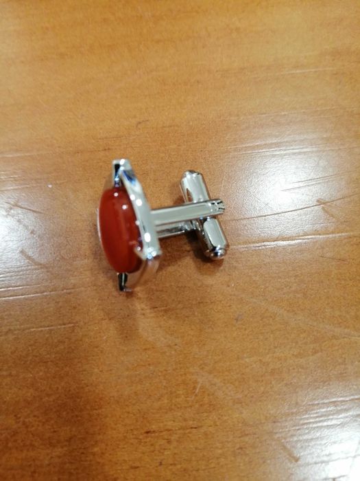 botoes de punho e alfinete de gravata vintage , momoya