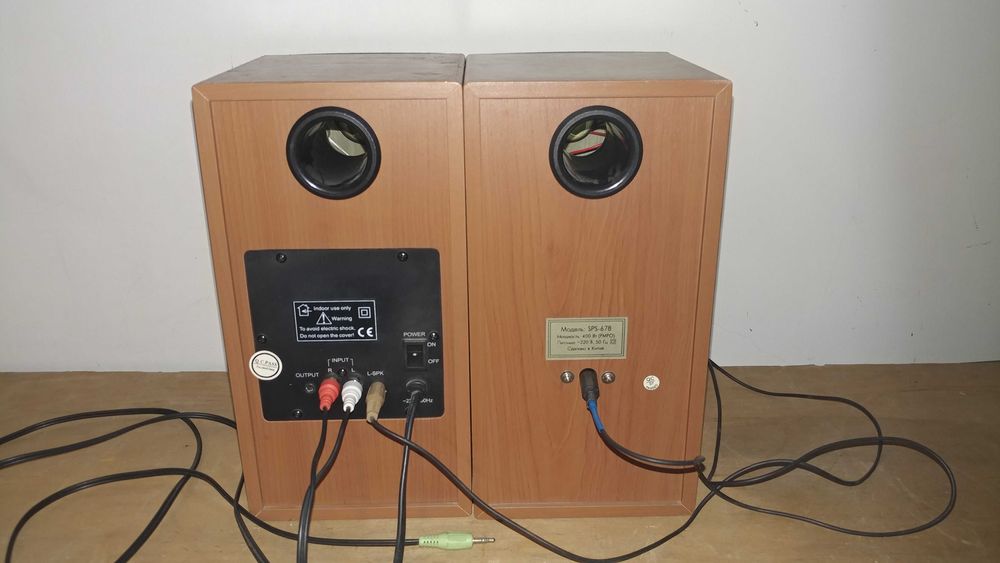 Колонки F&D (Sven) SPS 678. Аналог SPS 611. 18х2 Ватт.