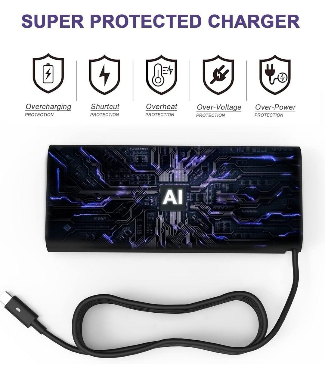 130W Laptop Charger USB C AC Adapter for Dell zamiennik