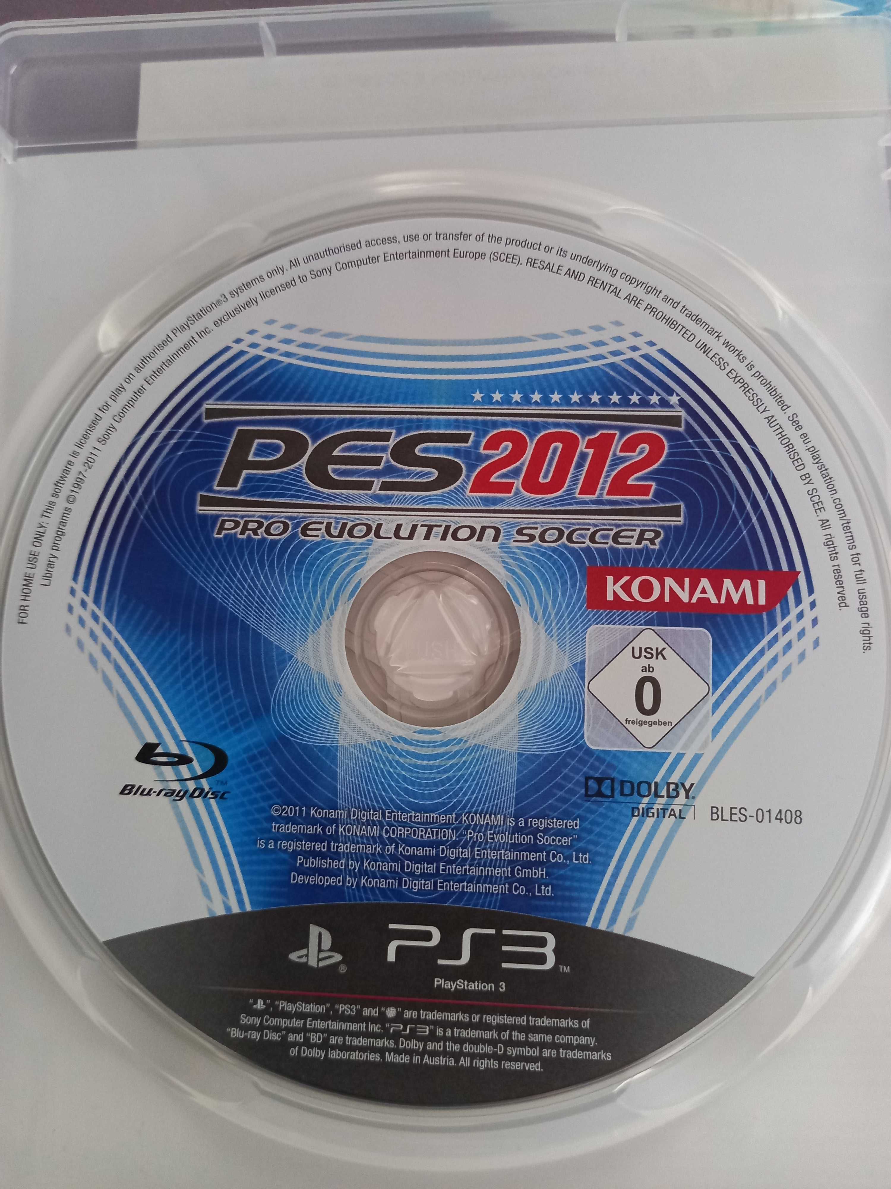 Jogo PES 2012 PS3 novo